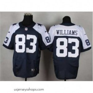 Alluring Nike Dallas cowboys 83 Terrance Williams blue Elite thankgivings NFL Jersey