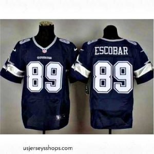 Sensational Nike Dallas cowboys 89 Gavin Escobar blue Elite NFL Jersey