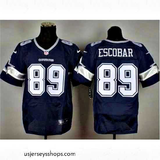 Sensational Nike Dallas cowboys 89 Gavin Escobar blue Elite NFL Jersey
