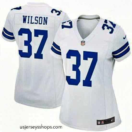 Exquisite Nike Donovan Wilson Dallas Cowboys Game White Jersey Women
