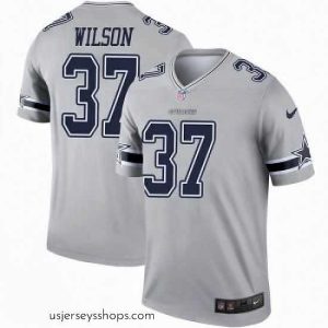 Magnificent Nike Donovan Wilson Dallas Cowboys Legend Gray Inverted Jersey Youth