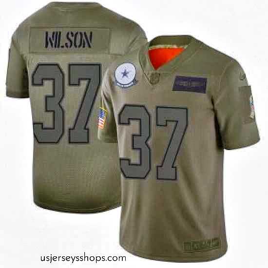 Sensational Nike Donovan Wilson Dallas Cowboys Limited Camo 2019 Salute to Service Jersey Youth