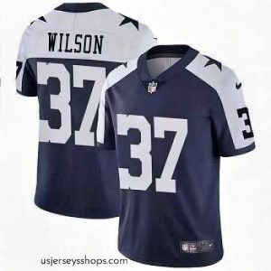 Stunning Nike Donovan Wilson Dallas Cowboys Limited Navy Alternate Vapor Untouchable Jersey Men