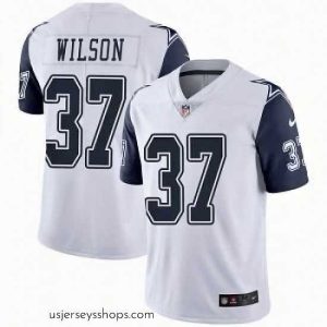 Alluring Nike Donovan Wilson Dallas Cowboys Limited White Color Rush Vapor Untouchable Jersey Youth