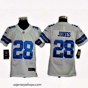 Magnificent Nike Nfl Dallas Cowboys 28# Felix Jones White Jerseys