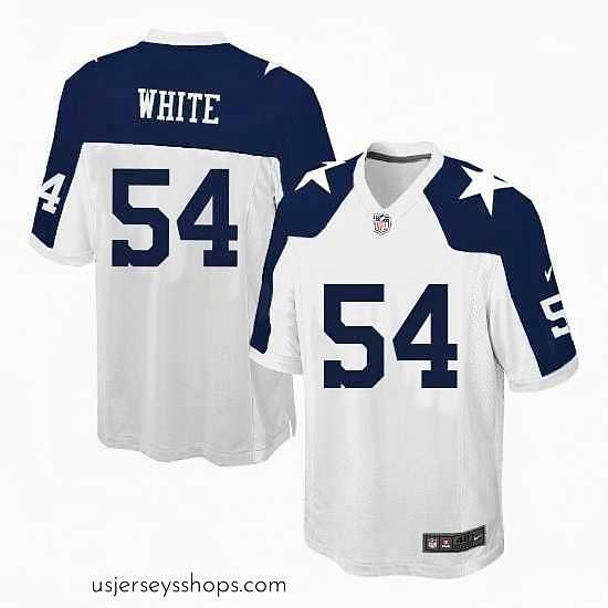 Glamorous Nike Randy White Dallas Cowboys #54 Limited Throwback Alternate Jersey White