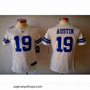 Exquisite Nike Dallas Cowboys #19 Austin White [Women's NIKE LIMITED Jersey]