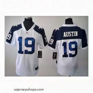 Breathtaking Nike nfl jerseys dallas cowboys #19 austin thankgivings white