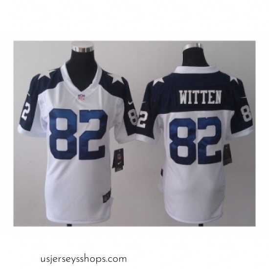 Exquisite Nike nfl jerseys dallas cowboys #82 witten thankgivings white