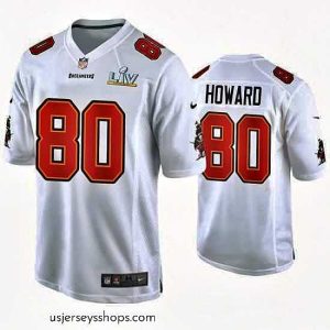 Exquisite O.J. Howard Buccaneers White Super Bowl Lv Game Fashion Jersey