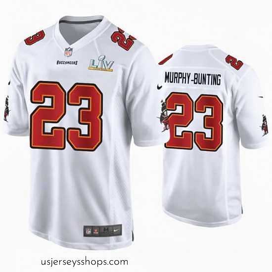 Stunning Sean Murphy Bunting Buccaneers White Super Bowl Lv Game Fashion Jersey