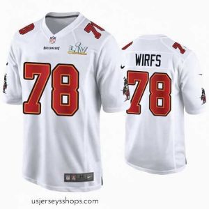 Glamorous Tristan Wirfs Buccaneers White Super Bowl Lv Game Fashion Jersey