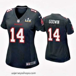 Sensational Chris Godwin Buccaneers Black Super Bowl Lv Game Fashion Jersey