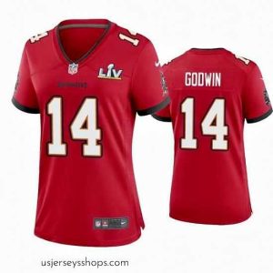 Stunning Chris Godwin Buccaneers Red Super Bowl Lv Game Jersey