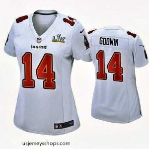 Breathtaking Chris Godwin Buccaneers White Super Bowl Lv Game Fashion Jersey