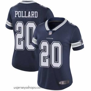 Exquisite Cowboys 20 Tony Pollard Navy Blue Team Color Stitched Football Vapor Untouchable Limited Jersey