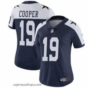 Exquisite Dallas Cowboys 19 Amari Cooper Navy Limited Alternate Vapor Untouchable Jersey