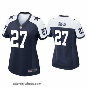 Exquisite Dallas Cowboys 27 Trevon Diggs Thanksgiving Jersey