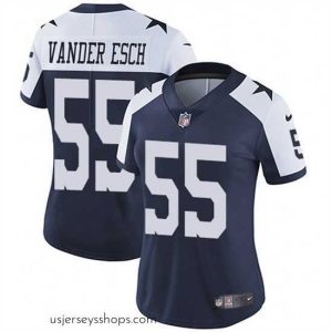 Sensational Dallas Cowboys 55 Leighton Vander Esch Navy Thanksgiving Limited Stitched Jersey 28Run Small uFF09