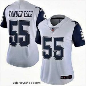 Captivating Dallas Cowboys 55 Leighton Vander Esch Navy White Vapor Untouchable Limited Stitched Jersey 28Run Small uFF09