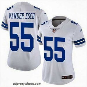 Captivating Dallas Cowboys 55 Leighton Vander Esch White Vapor Untouchable Limited Stitched Jersey 28Run Small uFF09