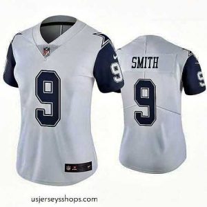 Stunning Dallas Cowboys 9 Jaylon Smith Color Rush Jersey