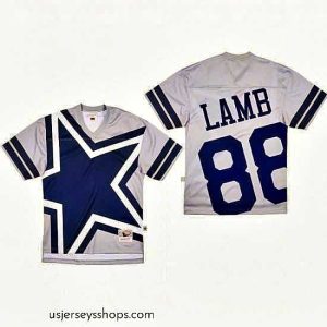 Breathtaking Dallas Cowboys CeeDee Lamb Big Face M&N Jersey