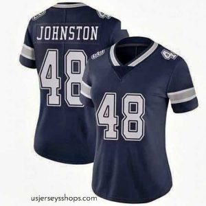 Stellar Dallas Cowboys Daryl Johnston 84 Nike Vapor Navy Blue Limited Jersey