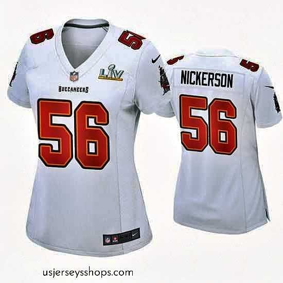 Captivating Hardy Nickerson Buccaneers White Super Bowl Lv Game Fashion Jersey