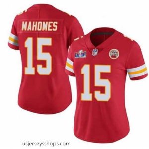Captivating Kansas City Chiefs 15 Patrick Mahomes Red Vapor Untouchable Limited Stitched Football 2024 Super Bowl LVIII Jersey