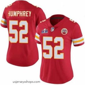 Exquisite Kansas City Chiefs 52 Creed Humphrey Red Vapor Untouchable Limited Stitched Football 2024 Super Bowl LVIII Jersey