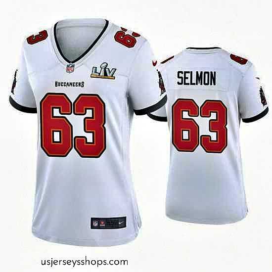 Captivating Lee Roy Selmon Buccaneers White Super Bowl Lv Game Jersey