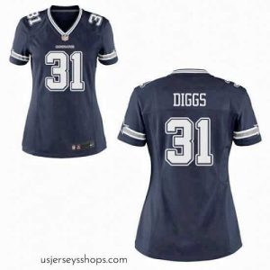 Alluring Nike Cowboys 31 Treyvon Diggs Blue Game Stitched NFL Jersey