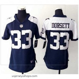 Alluring Nike Cowboys #33 Tony Dorsett Navy Blue Thanksgiving Throwback Stitched NFL Elite Jersey