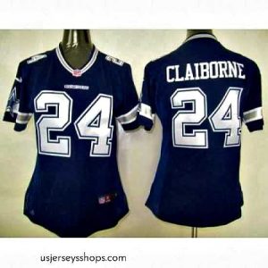 Glamorous Nike Dallas Cowboys 24# Claiborne Authentic Jersey