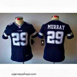 Stellar Nike Dallas Cowboys 29 Murray Blue Color[Women's NIKE LIMITED Jersey]
