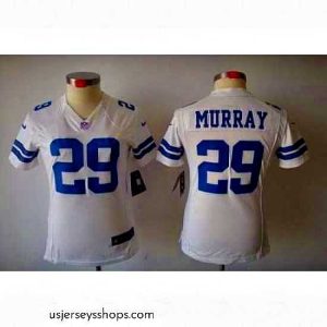 Enchanting Nike Dallas Cowboys 29 Murray White Color[Women's NIKE LIMITED Jersey]