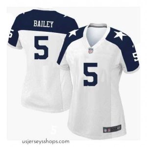 Magnificent Nike Dan Bailey Dallas Cowboys Elite Throwback Alternate Jersey  White