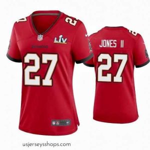 Sensational Ronald Jones Ii Buccaneers Red Super Bowl Lv Game Jersey