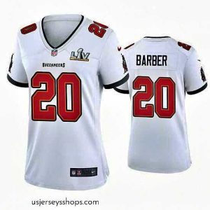 Captivating Ronde Barber Buccaneers White Super Bowl Lv Game Jersey