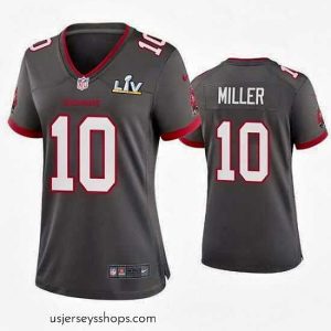 Captivating Scotty Miller Buccaneers Pewter Super Bowl Lv Game Jersey