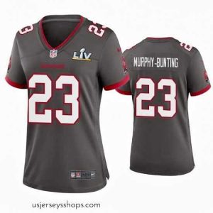 Enchanting Sean Murphy Bunting Buccaneers Pewter Super Bowl Lv Game Jersey