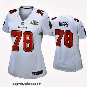 Breathtaking Tristan Wirfs Buccaneers White Super Bowl Lv Game Fashion Jersey