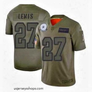 Magnificent Womens Dallas Cowboys 27 Jourdan Lewis Limited Camo 2019 Salute to Service Football Jersey