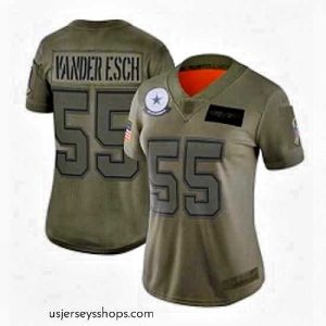 Breathtaking Womens Dallas Cowboys 55 Leighton Vander Esch Limited Camo 2019 Salute to Service Football Jersey
