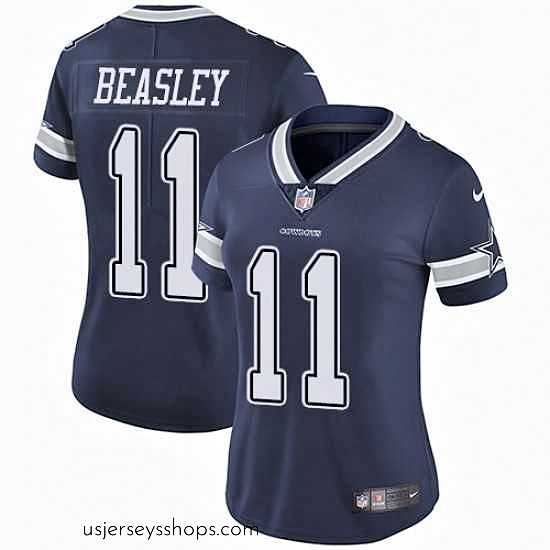 Sensational Womens Nike Dallas Cowboys 11 Cole Beasley Elite Navy Blue Team Color NFL Jersey