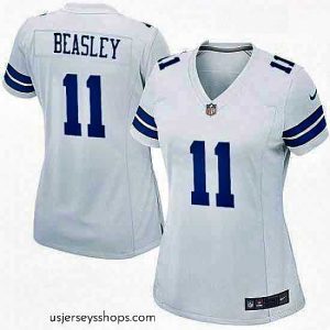 Enchanting Womens Nike Dallas Cowboys 11 Cole Beasley Game White NFL Jersey