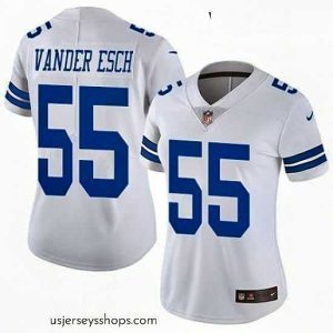 Enchanting Womens Nike Dallas Cowboys 55 Leighton Vander Esch White Vapor Untouchable Elite Player NFL Jersey