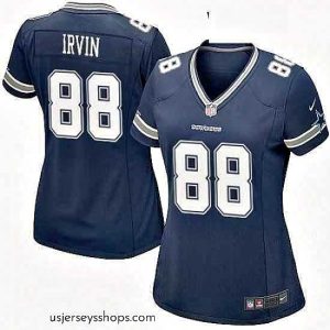 Magnificent Womens Nike Dallas Cowboys 88 Michael Irvin Game Navy Blue Team Color NFL Jersey