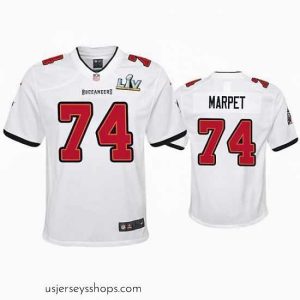 Captivating Ali Marpet Buccaneers White Super Bowl Lv Game Jersey